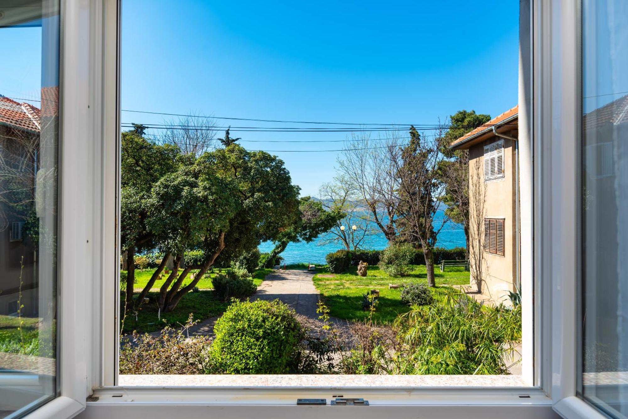 Apartamento Kolovare Garden Oasis - First Row By Sea Zadar Exterior foto